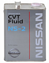 NISSAN CVT Fluid NS-2 4л масло трансмиссионное