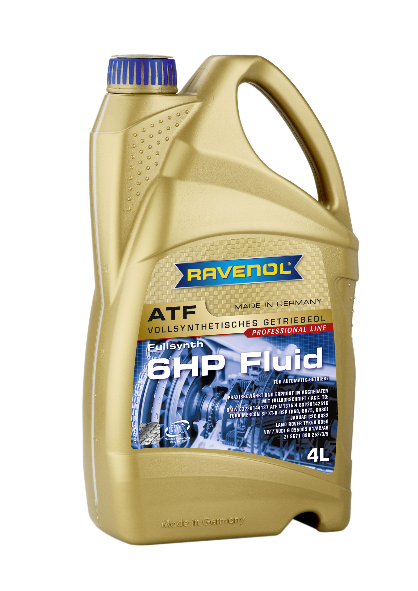 Ravenol ATF 6HP Fluid 4л масло трансмиссионное 4014835732797 - цены .