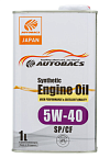 AUTOBACS Synthetic 5W-40 SP/CF 1л масло моторное