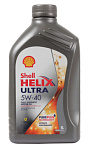 Shell Helix Ultra 5W-40 1л масло моторное