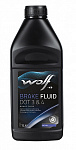 Wolf Brake Fluid DOT 3&4 1л жидкость тормозная 