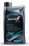  WOLF MOTO 4T 20W-50 RACING ESTER 1л масло моторное