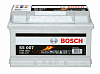 Bosch Silver S5007 74Ah 750A (278x175x175) батарея аккумуляторная