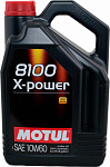 Motul 8100 X-power 10W-60 4л масло моторное