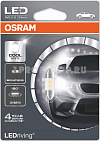 Osram 6431CW-01B C5W 12V 0,5W 6000K 31mm лампа светодиодная