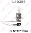 LYNX L10355 H3 12V 55W лампа галогенная