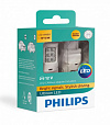 Philips WY21W LED AMBER Ultinon LED 12V  2шт. лампа светодиодная