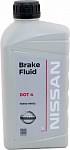 NISSAN Brake Fluid 1л жидкость тормозная 